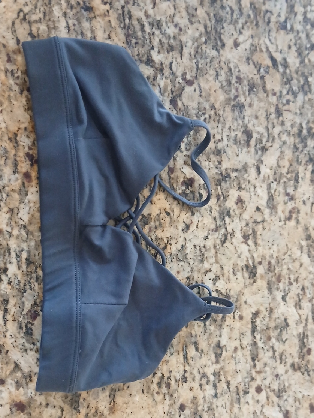 Alo YOGA Navy Bralette with Crisscross Back Straps